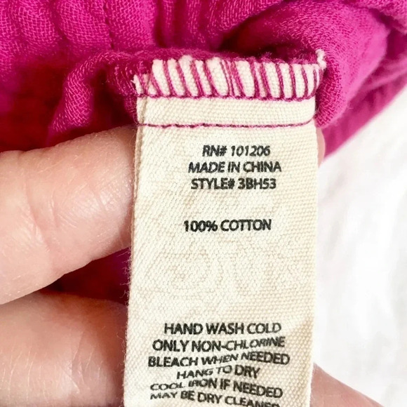 Soft Surroundings Petite Washed Gauze Top - Picture 3 of 4